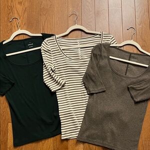 Three Everlane Tops